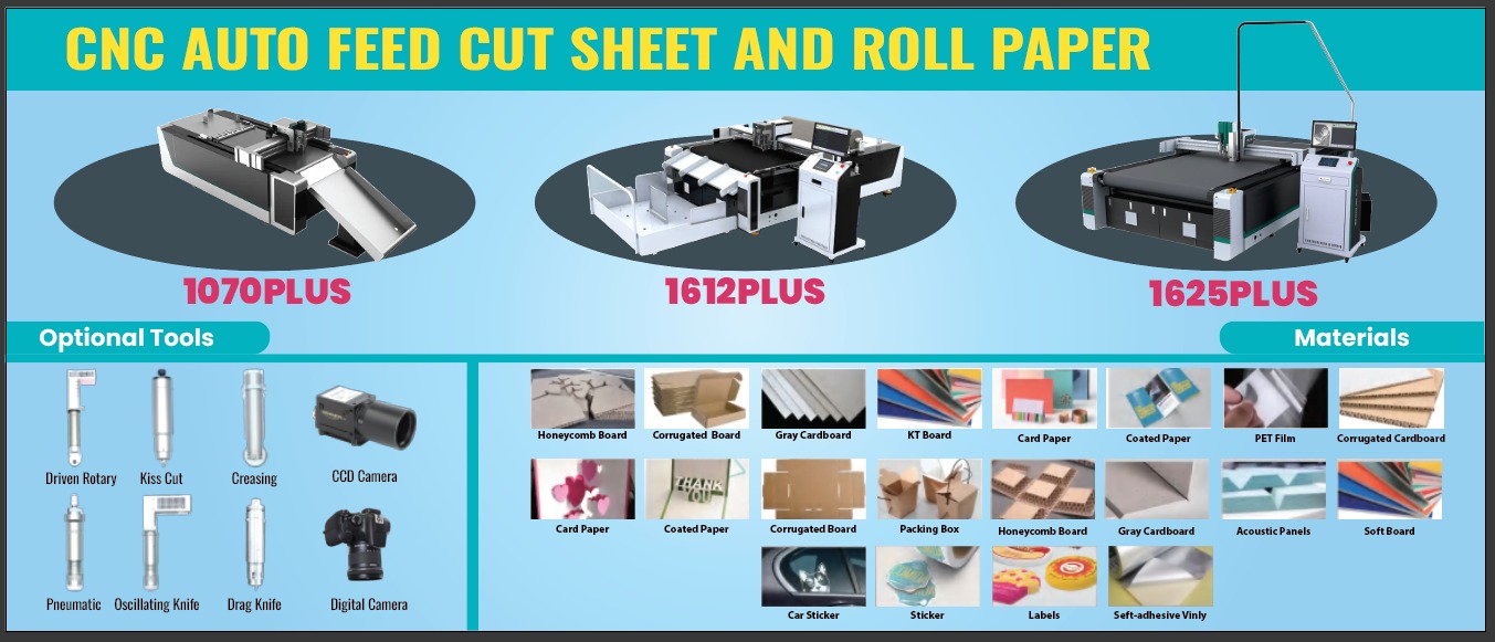CNC Cutter For Card & Board