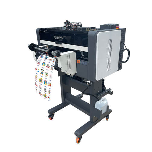 Roll Sticker UV Digital Inkjet Label Printing Machine For PE PP PVC Film